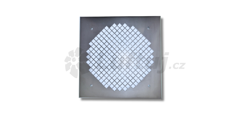 PRODUCTION - LUFTOMET Wall insect screen with Magnets stainless steel