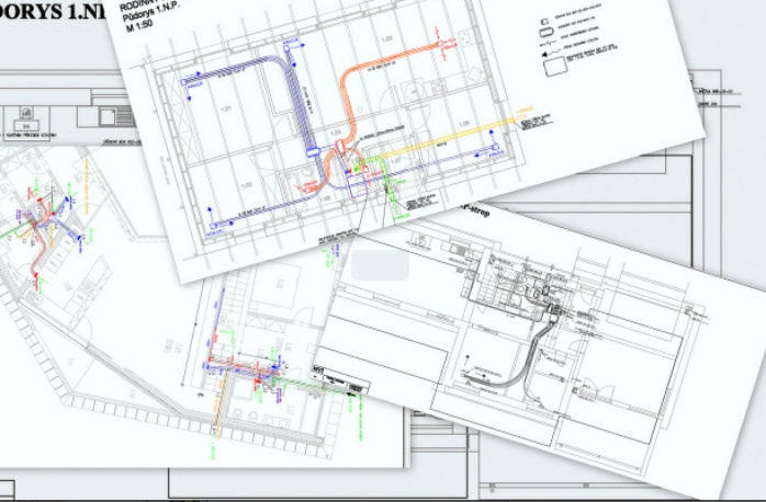 Services (assembly, ...) - Projekt vzduchotechniky (větrání s rekuperací)