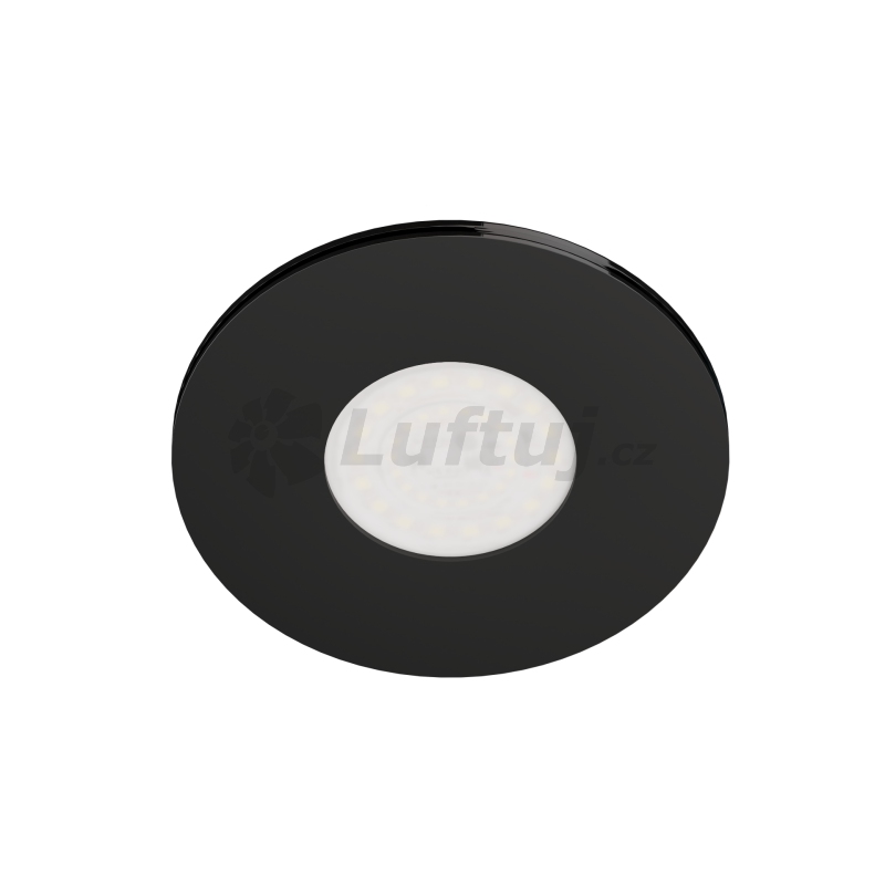 EXPORT (only for partners) - Air diffuser LUFTOMET LUMEN plastic circle black dim