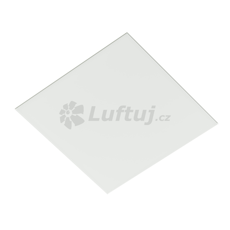 EXPORT (only for partners) - Air diffuser LUFTOMET SKY glass square white dim
