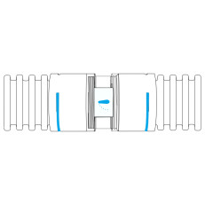 LUFtooL Damper set for Pipes Manual 90 mm