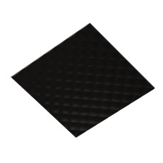 Talíř LUFTOMET SKY 3D sklo čtverec černá (200x200)