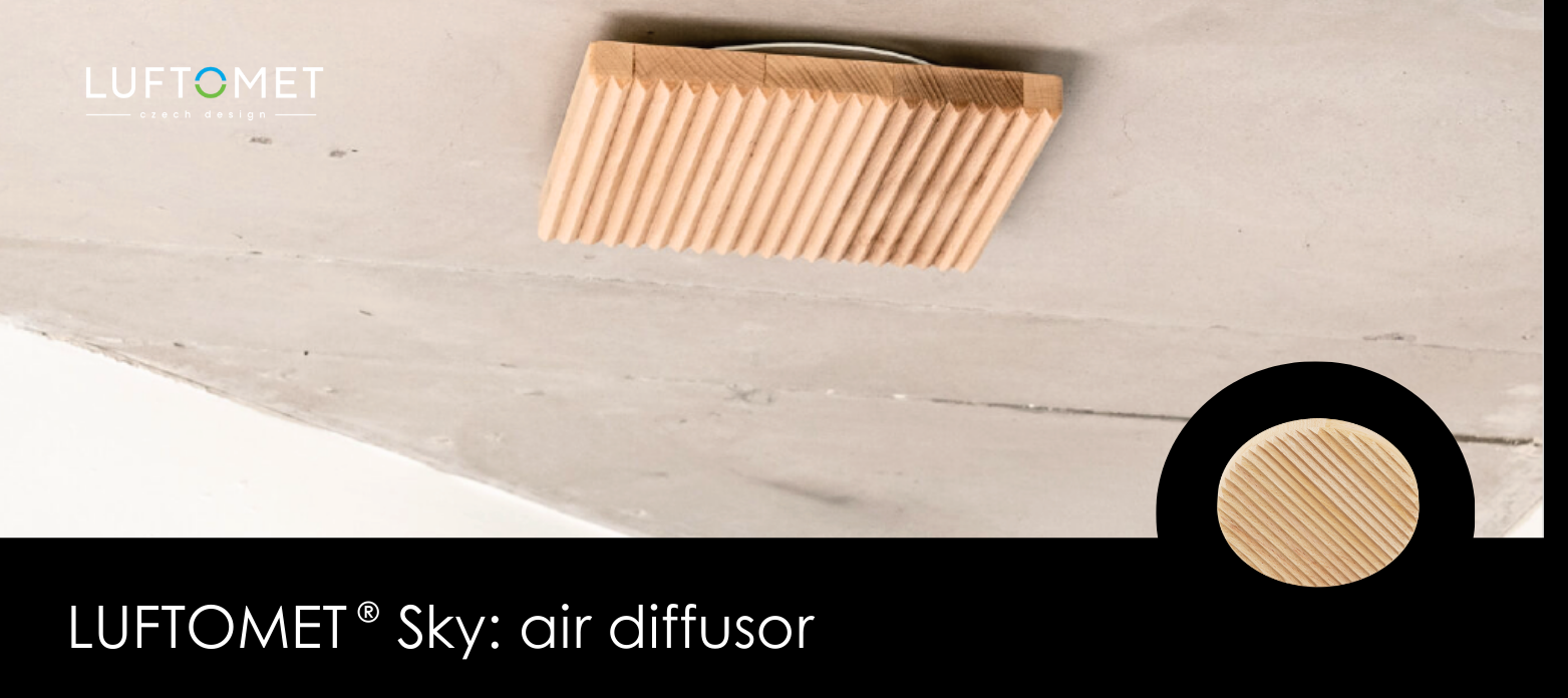 Catalog of Luftuj products - Sky air diffusor - Luftuj.eu