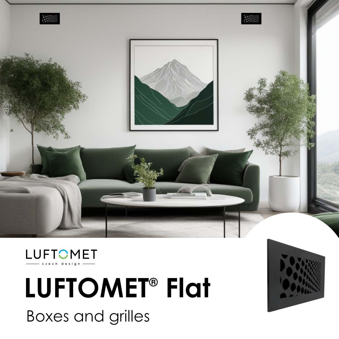 LUFTOMET Flat design air ventilation grilles